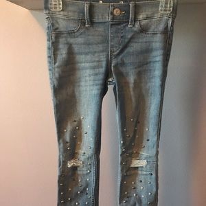 Abercrombie Kids girls jeans. Worn once! Size 9/10